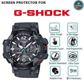 Casio G-Shock GPW-1000RAF-1A Gravity-Master Series 9H ฟิล์มกระจกนิรภัยกันรอยหน้าจอ GPW1000