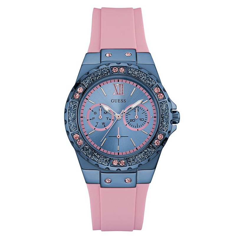 Guess Analog Blue Dial Womens Watch - W1053L1	W1053L3	W1053L7	W1053L2	W0775L5	W1053L6	GW0431L1