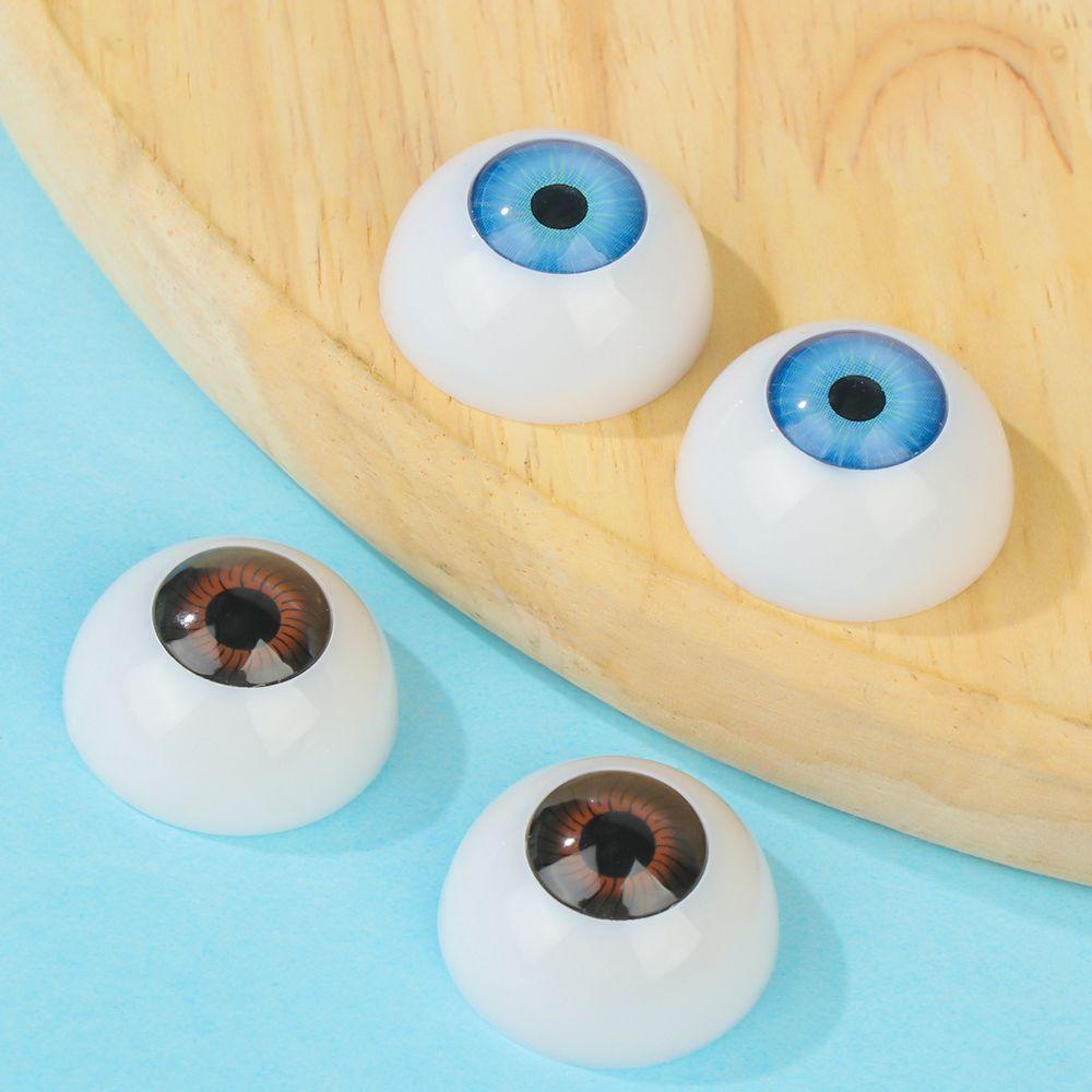 IYRKML 1 คู่ตุ๊กตา Eyeball คุณภาพสูงสําหรับตุ๊กตา BJD 24 มม.30 มม.ตุ๊กตาหัตถกรรม - รูปที่ 4