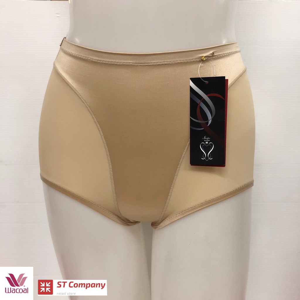 Wacoal Hips ชุดกระชับสัดส่วน สีเบจ (BE) รุ่น WY1128 เก็บหน้าท้อง ปั้นก้นให้สวย ยกก้น กระชับ รัดหน้าท