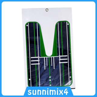 Golf Putting Mirror Golf Swing Trainer Putting Alignment for Indoor Outdoor