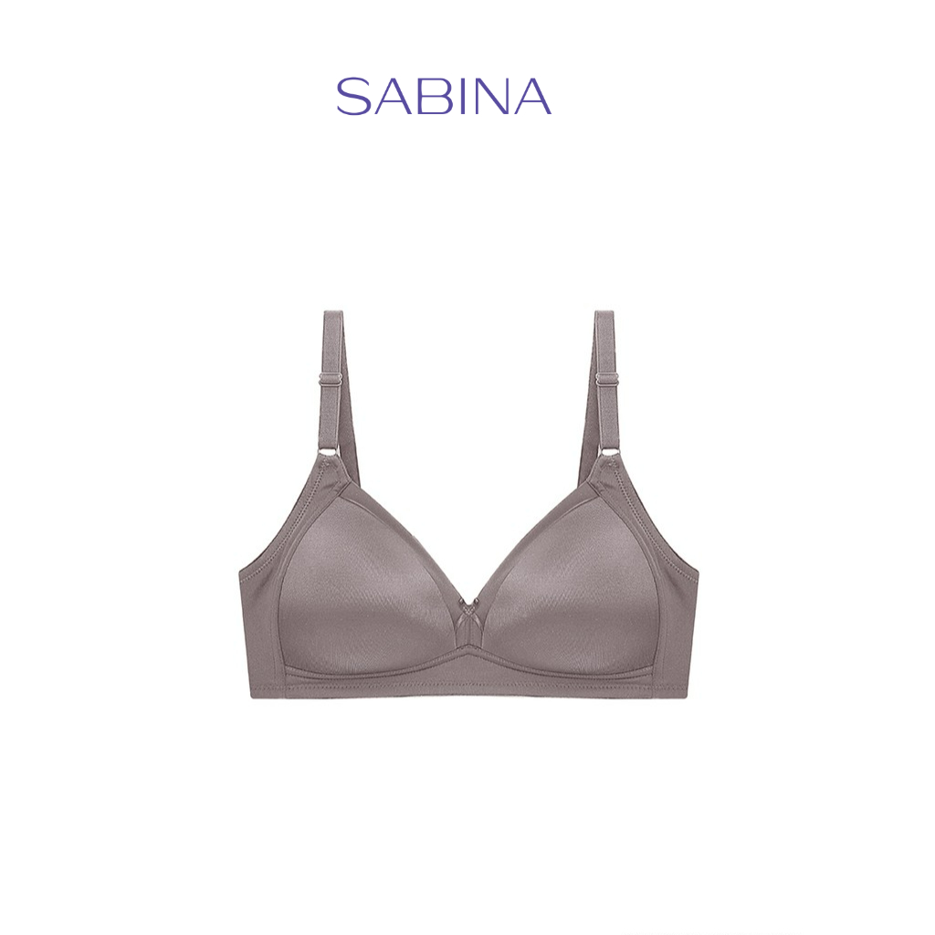 Sabina เสื้อชั้นใน Invisible Wire (ไม่มีโครง) รุ่น Function Bra รหัส SBO368BR สีน้ำตาล