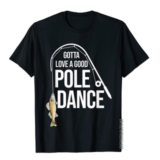 ผ้าฝ้ายแท้เสื้อยืด ผ้าฝ้าย พิมพ์ลาย Gotta Love A Good Dance Walleye Pike สําหรับผู้ชายS-3XL