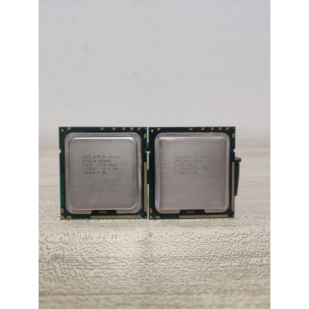CPU [1366] Xeon X5680 6 Core 12 Thread