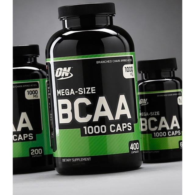 Optimum Nutrition BCAA 1000 Caps, Mega-Size, 1 g, 200 Capsules ...