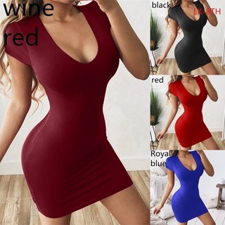 Fashion Women Casual Mini Beach Dress Sexy Party Dress