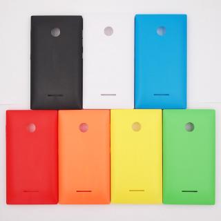 เคสฝาครอบแบตเตอรี่ สีสันสดใส สําหรับ Nokia Microsoft Lumia 435 532