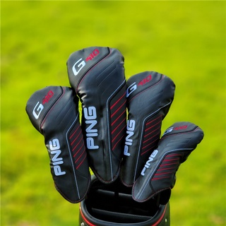 Ping G410 ผ้าคลุมหัวไม้กอล์ฟ หนัง PU กันน้ํา กันการสึกหรอ สําหรับ Driver Fairway Hybrid