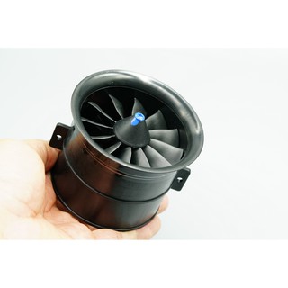 Duct Fan 70 mm.  12 Blade   , ชุดดักแฟน 70 มิล  12 กลีบ  , ดักแฟน 70 มิล 12 ใบ ,  2300KV  6 Cells  (ส่งจากประเทศไทย)