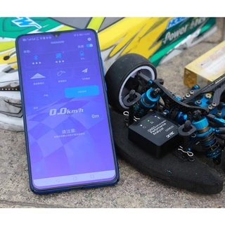เครื่องวัดความเร็ว GPS MINI SKYRC GSM020 เชื่อมต่อบลูทูธ สําหรับรถยนต์ เรือบังคับ