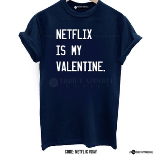 เสื้อยืด Netflix Vday | Thrift Apparel Tees