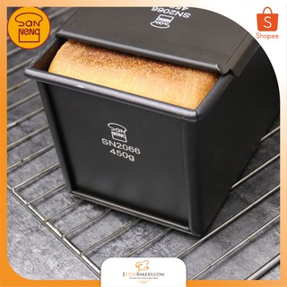 Sanneng SN2066 450g. Nonstick Loaf Pan Low Sugar / พิมพ์อบขนมปัง 450 กรัม