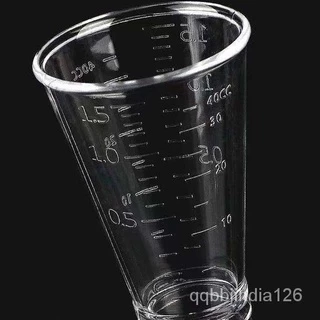 จิ๊กเกอร์ จิกเกอร์ พลาสติก แก้วตวงน้ำเชื่อม ถ้วยตวงเหล้า Plastic Jigger[MANCAFE]