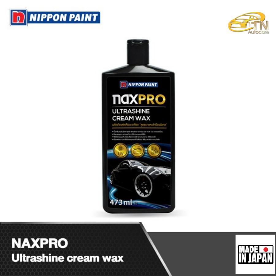 Naxpro แนกซ์โปร ผลิตภัณฑ์เคลือบเงาสีรถ สูตรเงาและปกป้องพิเศษ 473 ml