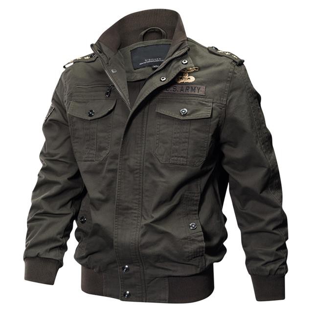 cotton army jacket