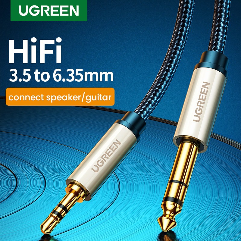 Ugreen 3.5mm 1/8" to 6.35mm 1/4" TRS Stereo Audio Cable