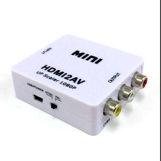 กล่องแปลงสัญญาณ HDMI เป็น AV ทั้งภาพและเสียง