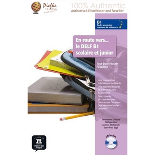 En route vers le DELF scolaire et junior: Livre + Audio B1 : 9788484437635 (นำเข้าของแท้100%)