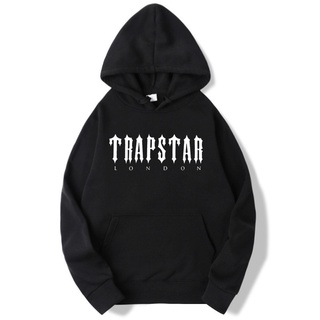 เสื้อกันหนาวลําลอง มีฮู้ด ลาย Trapstar London แฟชั่นฤดูใบไม้ร่วง สําหรับผู้ชาย