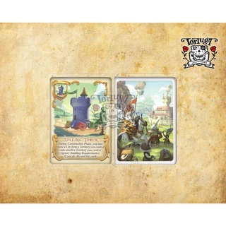 การ์ด โปรโม บริษัท อุปกรณ์เกมส์ Bunny Kingdom: Rolling Tower - promocard หายาก ควรมีให้ครบ Boardgame ENGLISH versions