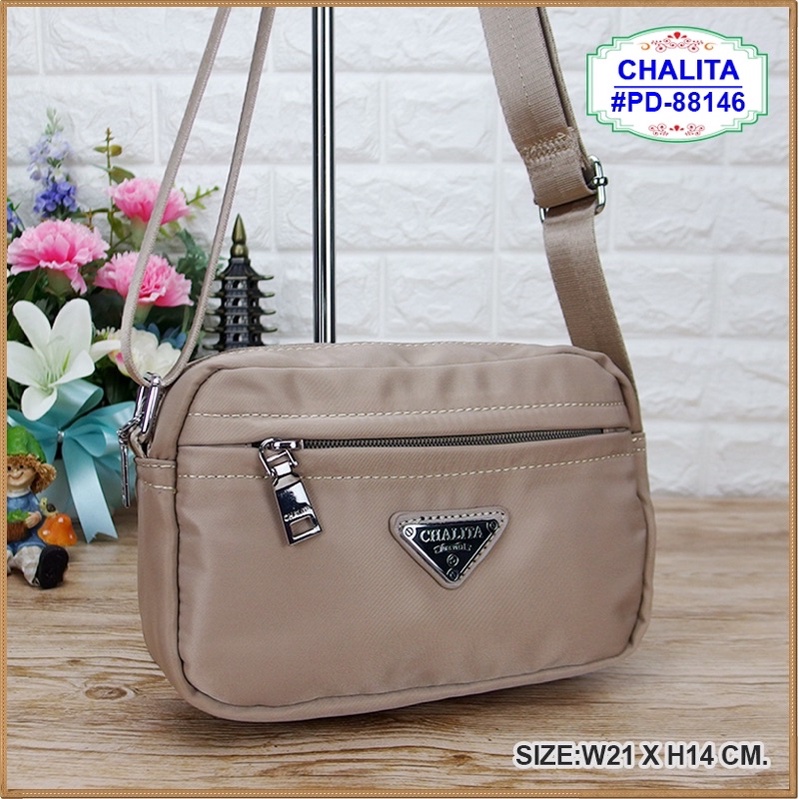 #chalita88146#กระเป๋าสะพาย#กระเป๋าผู้หญิง#กระเป๋าผู้ชาย ขนาด8.5นิ้ว กว้าง2”ยาว8.5”สูง5.5นิ้ว