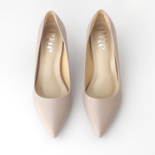 Plieshoes : Everyn 2" Inch Heel Pumps in Tulip pink - Plie, plie_official