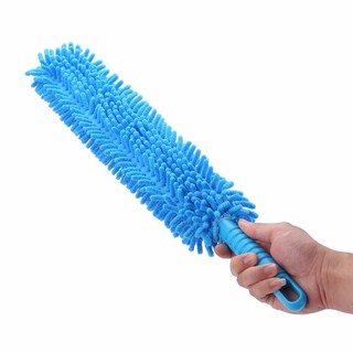 Microfiber duster แปรงปัดฝุ่น ไม้ปัดฝุ่น ไม้ปัดขนไก่ ไม้ปัดฝุ่นไมโครไฟเบอร์ ไมโครไฟเบอร์ งอตัวได้