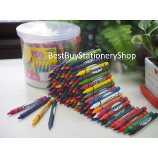 BestBuyStationery คิดอาร์ต สีเทียน 150แท่ง 50สี /กระปุก สีเทียนเด็กKidart 150 Crayons / Pc.
