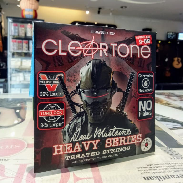 Cleartone Dave Mustaine Studio Signature Set สายไฟฟ้า 09-52