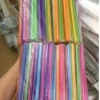 หลอดชาไข่มุก (คละสี) ความยาว21ซม. ใช้ได้กับแก้วชาไข่มุกทั่วไป สะอาด สีสวย แพคใหญ่สุดคุ้มค่า ใช้ดูดน้ำปั่น เครื่องดื่ม