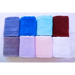 ผ้าขนหนู เกรดโรงแรม ผ้าเช็ดตัว ขนาด 30x60 นิ้ว (14ปอนด์)3 สี Cotton 100%