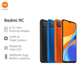 Xiaomi Redmi 9C 3+64GBโทรศัพท์มือถือ | Global Version