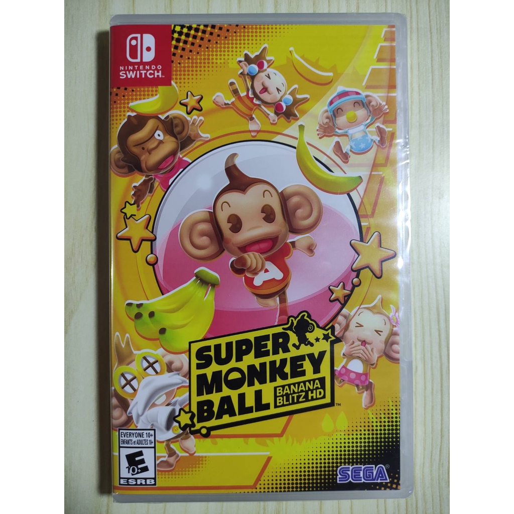 (มือ1)​ Nintendo​ Switch -​ Super Monkey Ball : Banana Blitz HD (us)​