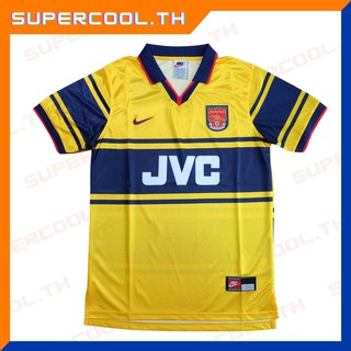 Arsenal Away 1997/98 เสื้อบอลอาร์เซน่อลย้อนยุค เสื้อบอลย้อนยุค เสื้อarsenal