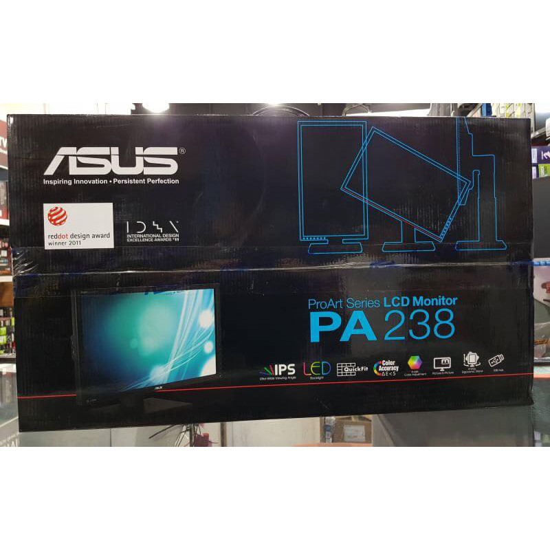 MONITOR (จอมอนิเตอร์) ASUS PA238Q 23Inch IPS FULL HD PROART