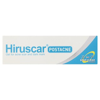 ฮีรูสการ์ โพสต์แอคเน่ เจลแต้มแผลเป็นจากสิว 10กรัม ผลิตภัณฑ์เวชสำอาง Hiruscar Postacne Gel for Acne Scar and Dark Mark 10