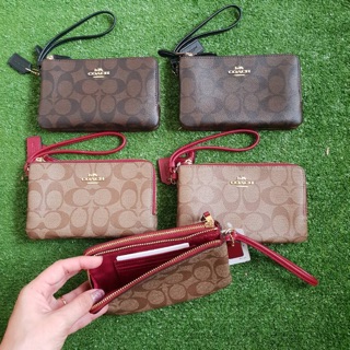 พร้อมส่ง Coach คล้องมือ 2zip S