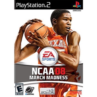 NCAA March Madness 08 (USA) PS2 แผ่นเกมps2 แผ่นไรท์ เกมเพทู