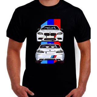 เสื้อยืดผ้าฝ้าย เสื้อยืดผ้าฝ้ายคอกลมพิมพ์ลายกราฟฟิค Bmw M5 F10