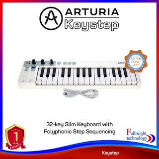 Arturia Keystep MIDI Controller ใช้สำหรับทำเพลง มีสองโหมดในตัว โหมด Arpeggiator / Sequence รับประกันศูนย์ไทย 1 ปี