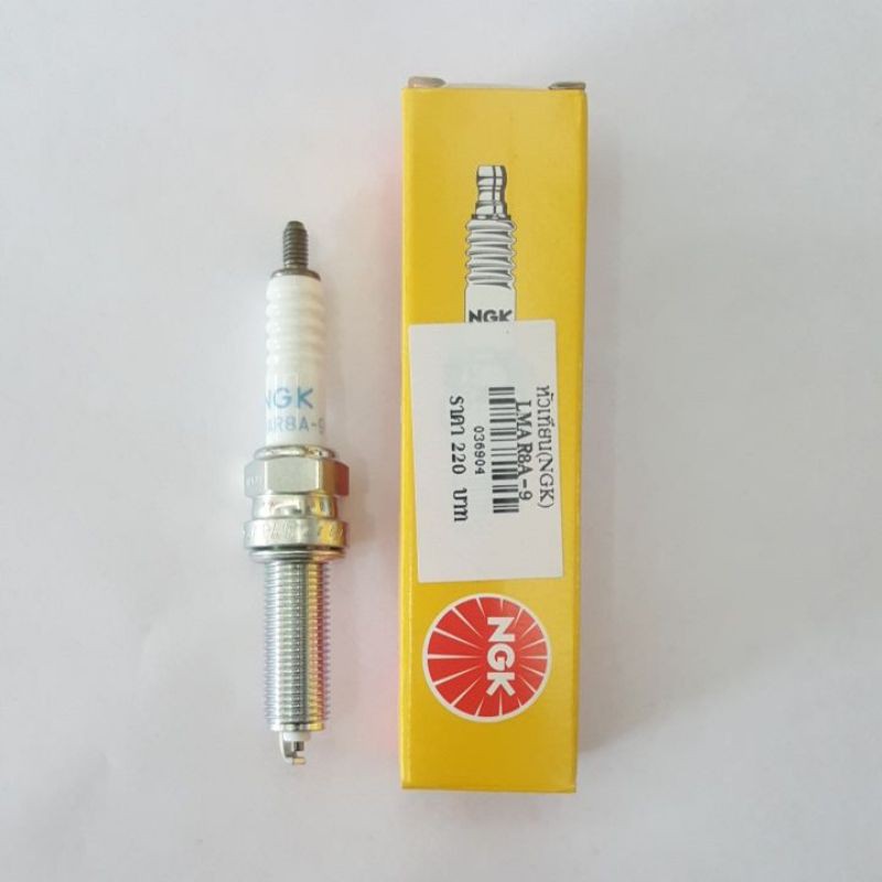 หัวเทียนแท้/NGK LMAR8A-9 (X-MAX,FORZA,MT07)