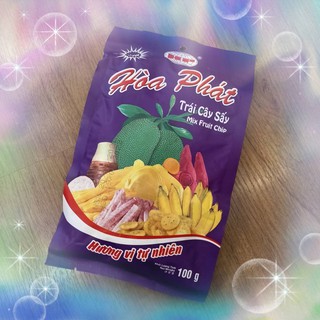 เนื้อผลไม้รวมอบแห้ง(Vietnam Hoa Mix Fruit Chips) ขนาด 100 กรัมและขนาด 230 กรัม