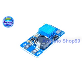 MT3608 2A boost board DC-DC boost module แปลงไฟจาก 2-24 V to 5-28V(step up)