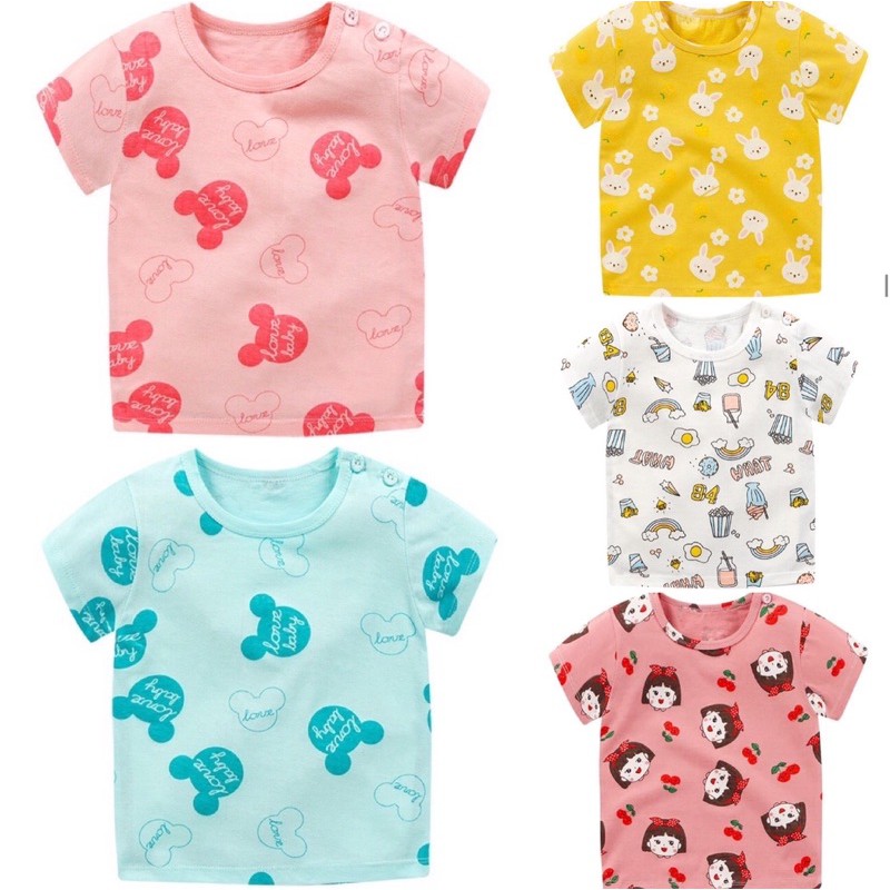 🎀  เสื้อยืดลายน่ารัก  🎀