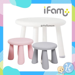 ifam โต๊ะเขียนหนังสือ มาพร้อมเก้าอี้ 2 ตัว Made in Korea