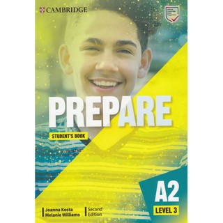 DKTODAY หนังสือเรียนอย่างเดียว ไม่มีโค๊ดออนไล์  CAM.ENG. PREPARE! 3:STUDENTS BOOK (2ED)