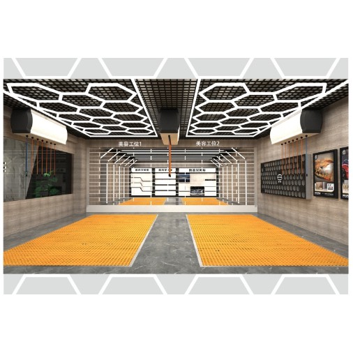 LEDเพดาน ไฟ LED Light Car Care ไฟสำหรับคาร์แคร์ Car washing station LED light ไฟเพดาน LEDเพดาน