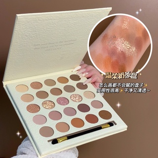 Muge LEEN พาเลทอายแชโดว์ ชิมเมอร์ เนื้อแมตต์ กันน้ํา 25 สี NO. 25фф家