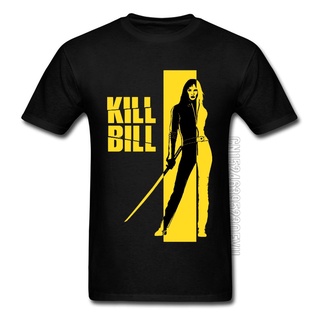 เสื้ เสื้อยืดลําลอง พิมพ์ลาย Kill Bill Pulp Fiction Django Quentin Tarantino แฟชั่นสําหรับผู้ชายS-5XL