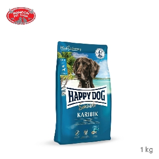 [MANOON] HAPPY DOG Sensible Karibik 1kg อาหารสุนัขสูตรเนื้อปลาทะเลและมันฝรั่ง